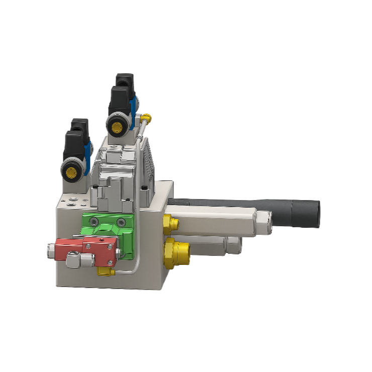 CNC-controlled proportional back pressure