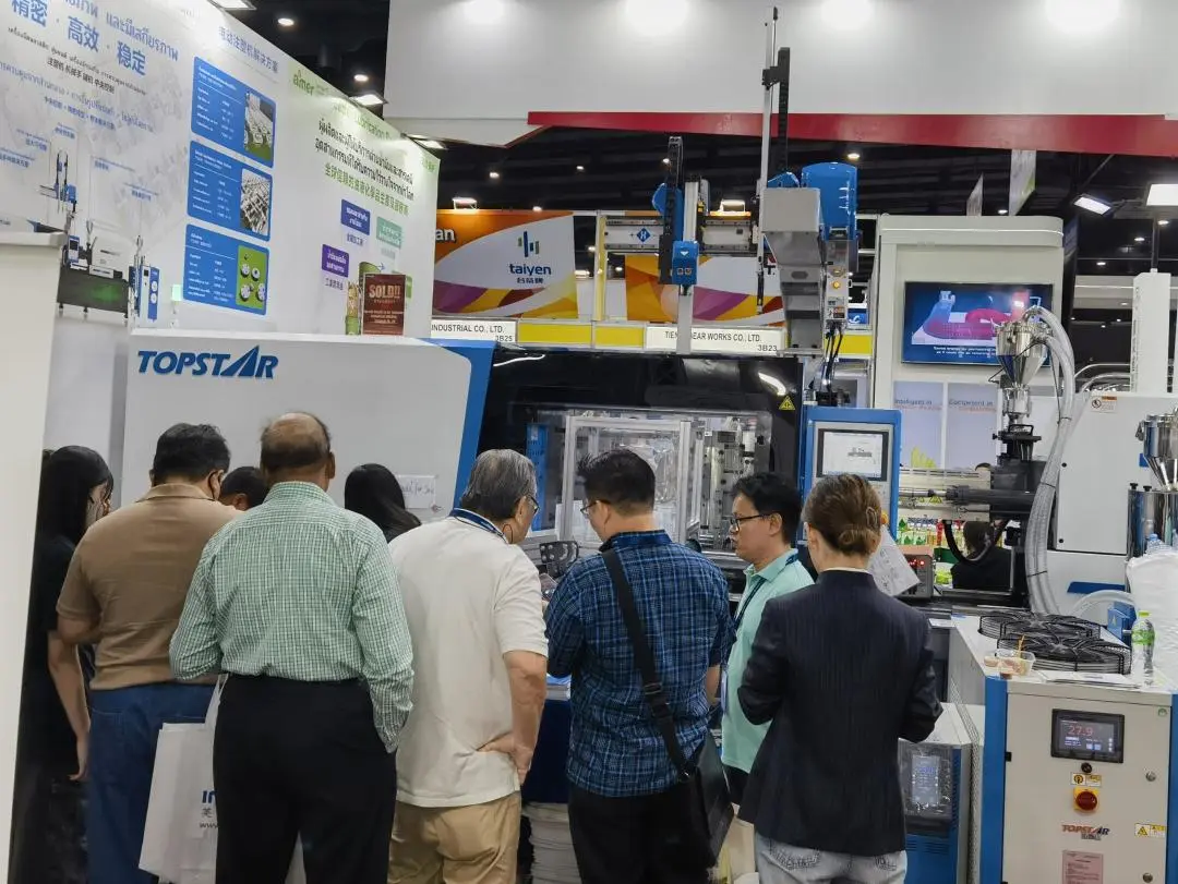 Topstar Showcases TE II Electric Injection Molding Machines at InterPlas Thailand 2025