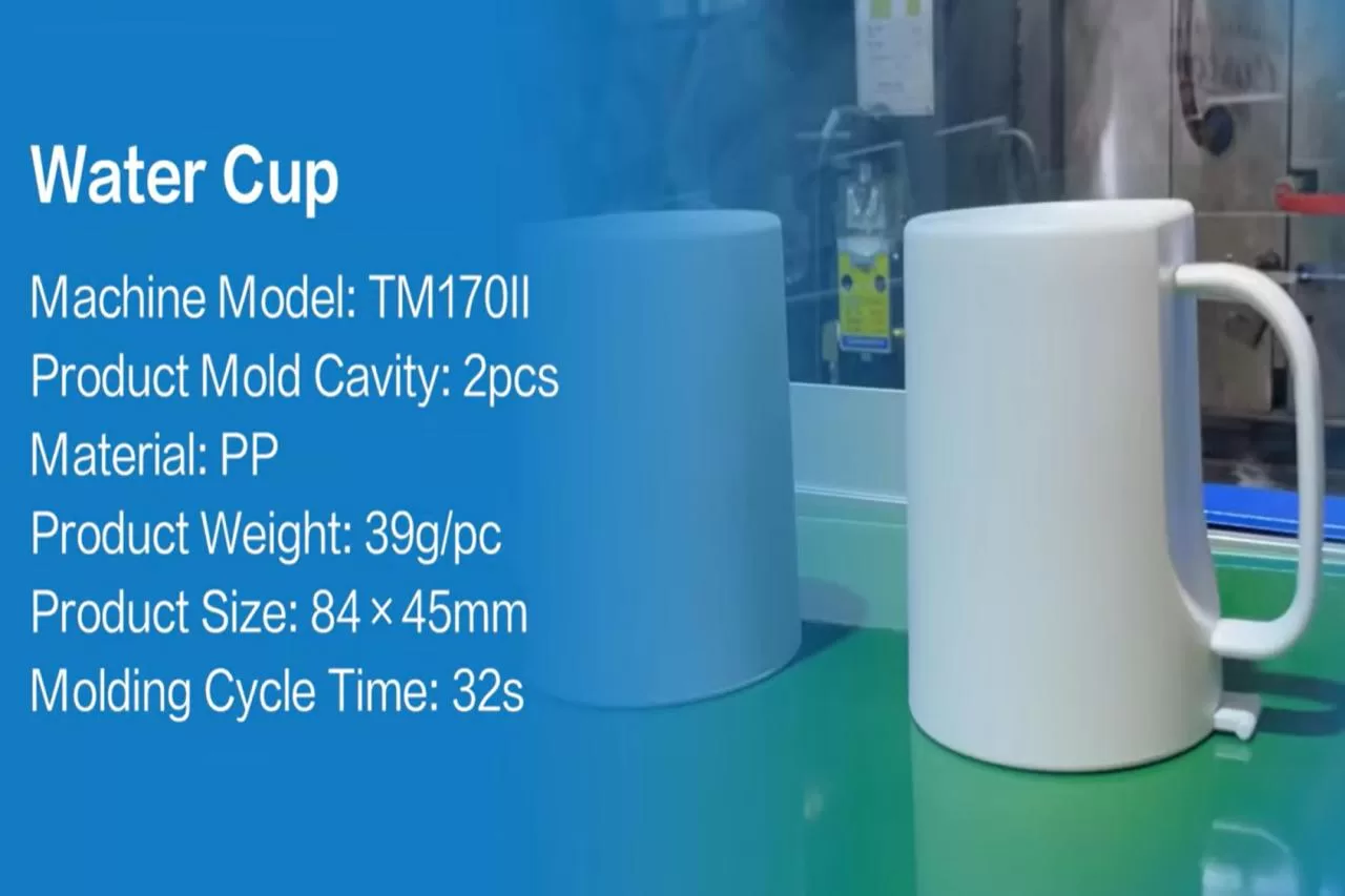 Water cup injection molding production
