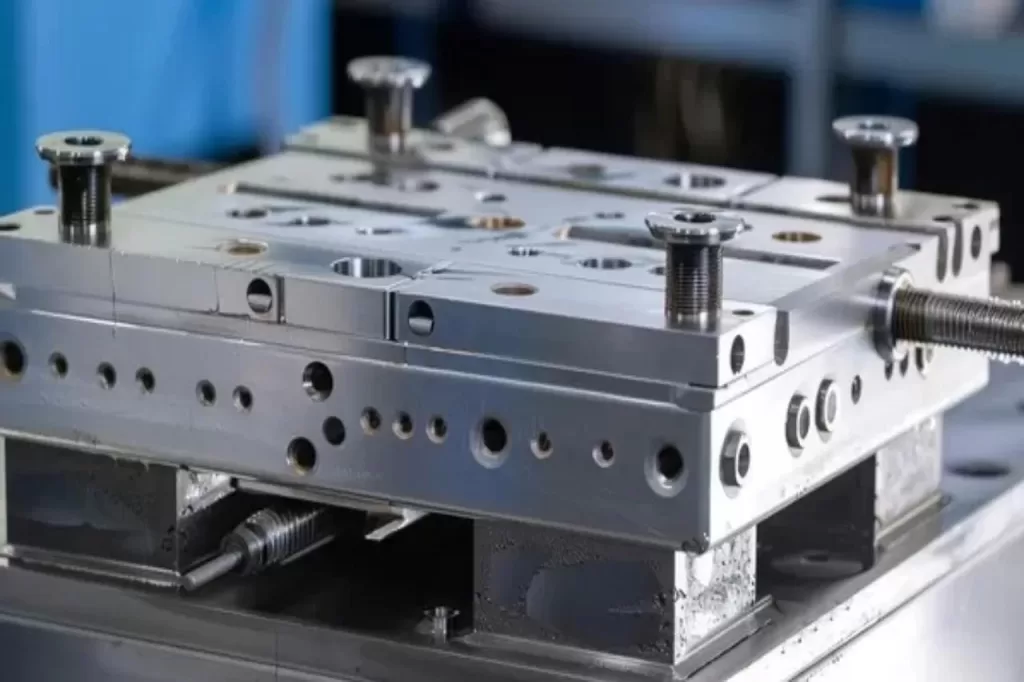 Injection molding machine mold opening precision