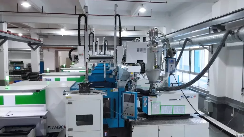 Improved injection molding production efficiency