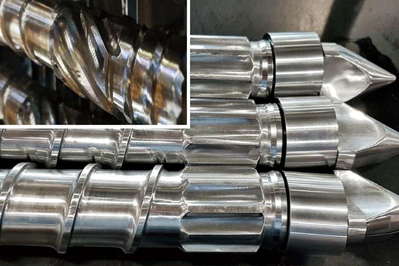 nitrided steel screws