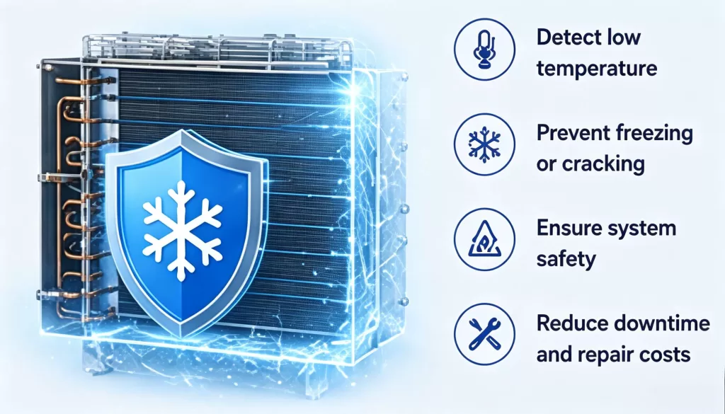Anti-Freeze Protection Prevents Evaporator Damage in Air-Cooled Chillers