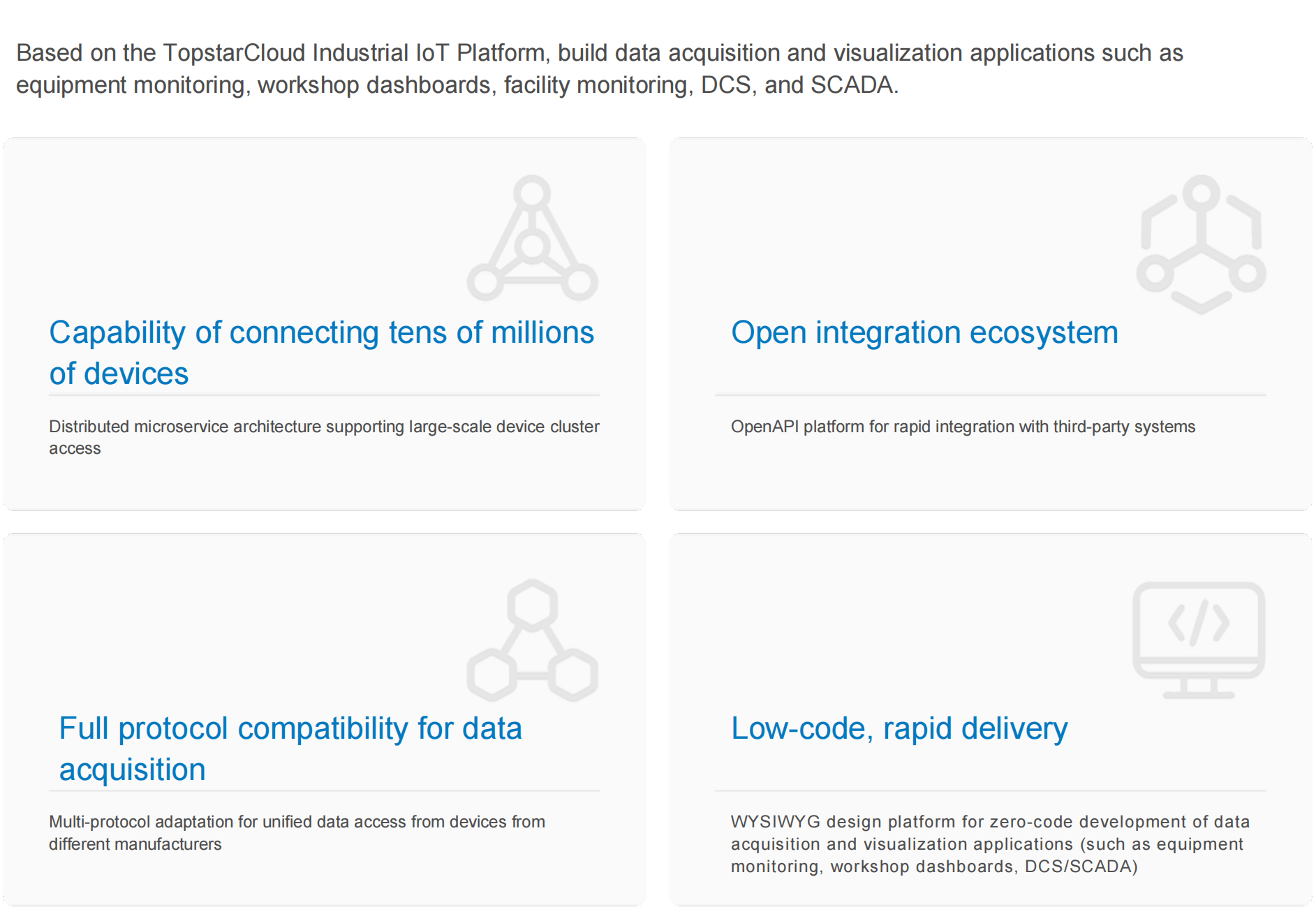 TopstarCloud Industrial Internet Platform