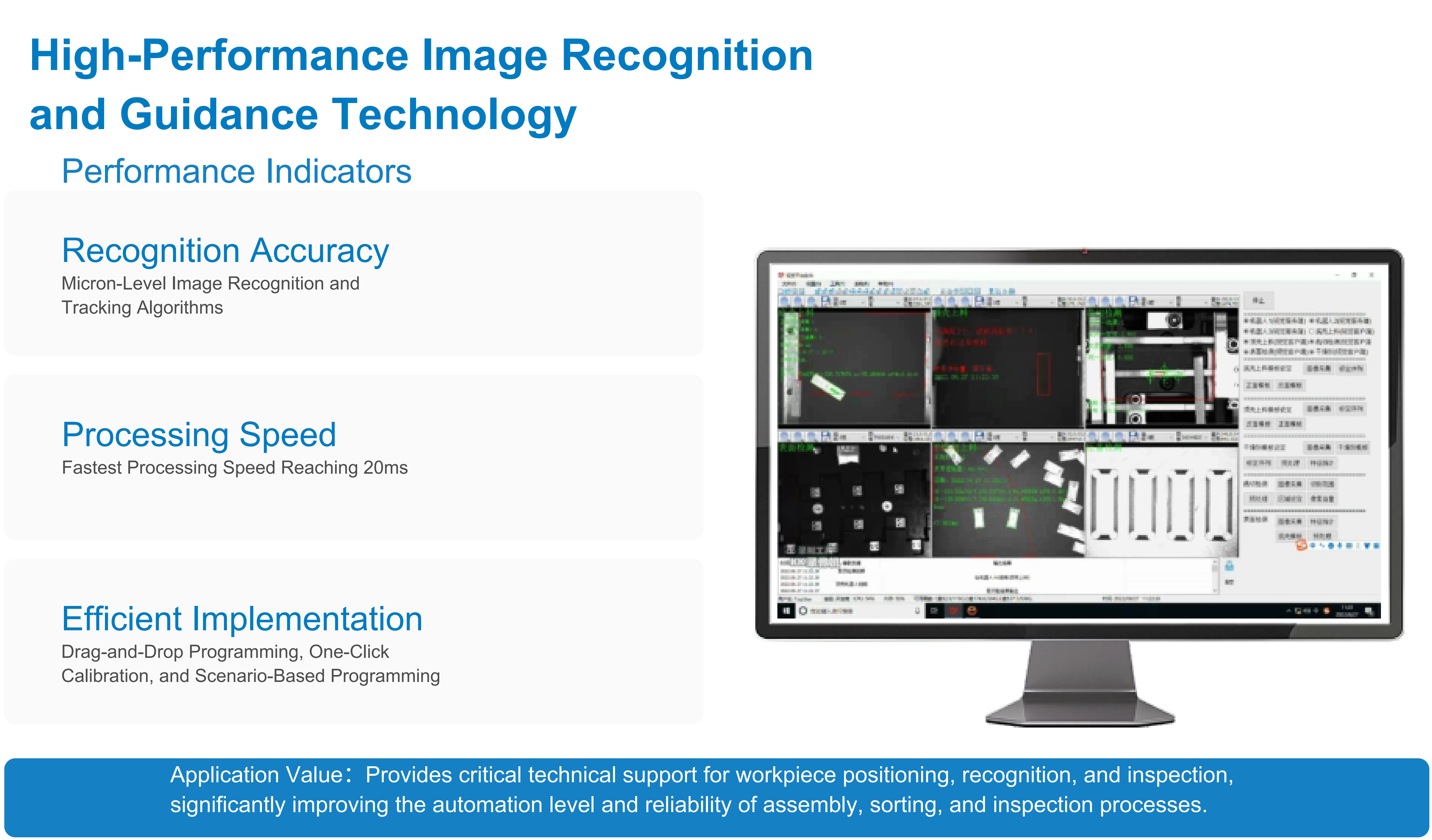 High-Performance Image Recognition & Guidance