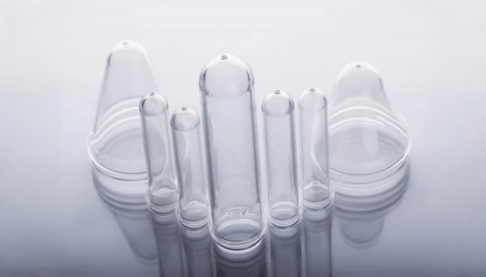 Medical-grade PET preforms