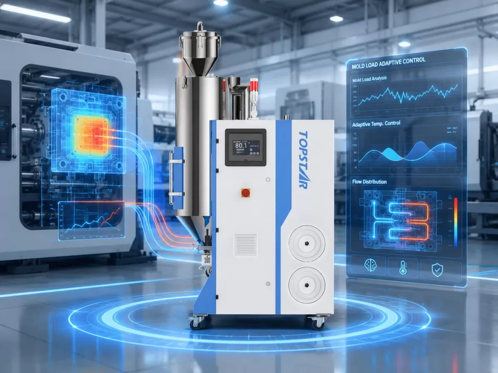 Topstar Dehumidifying Dryer’s Core Technology “Mold Load Adaptive Temperature Intelligent Control”