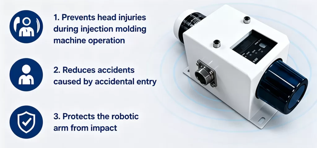 integrated anti-collision sensor
