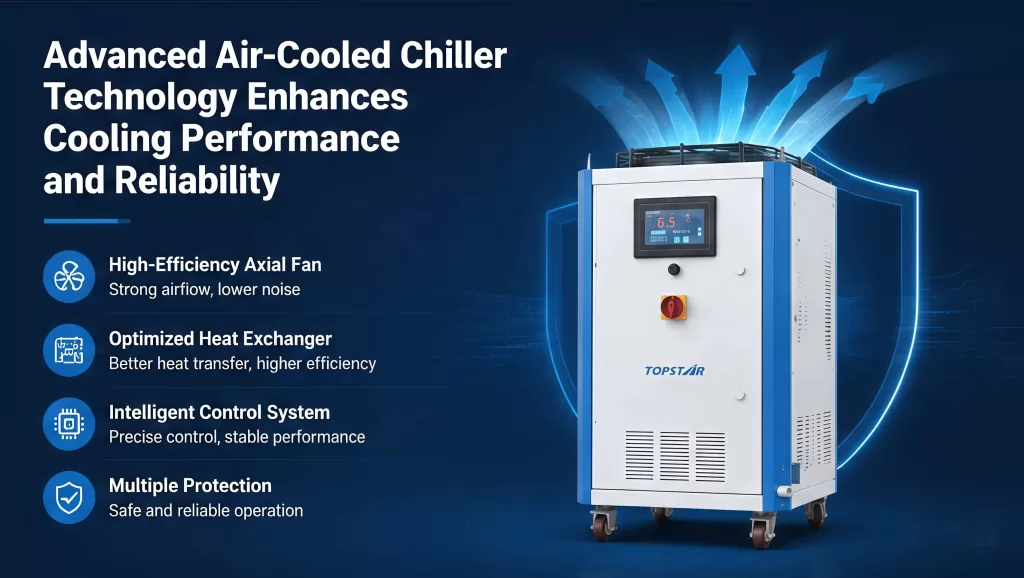 Advanced Air-Cooled Chiller Technology Enhances Cooling Performance and Reliability