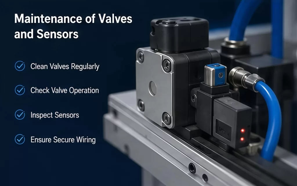 Maintenance of Valves and Sensors