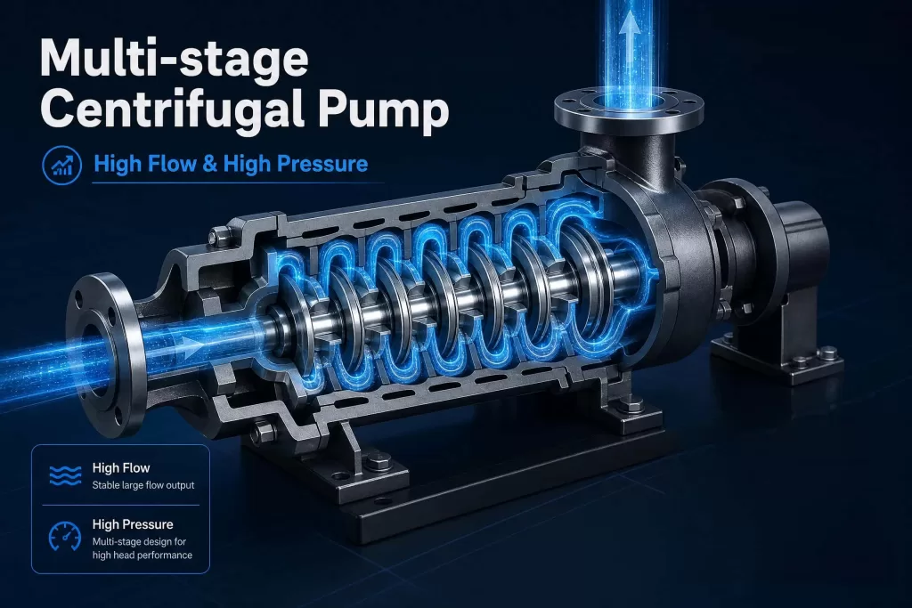Multi-stage Centrifugal Pumps in Mold Temperature Control System