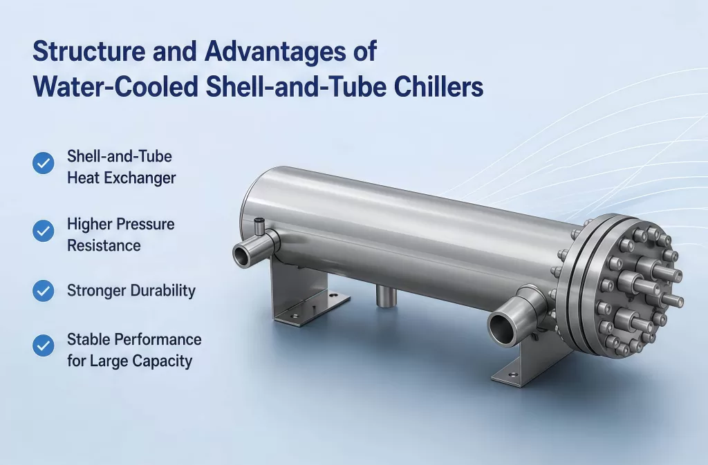 Structure and Key Features of Water-Cooled Shell-and-Tube Chillers