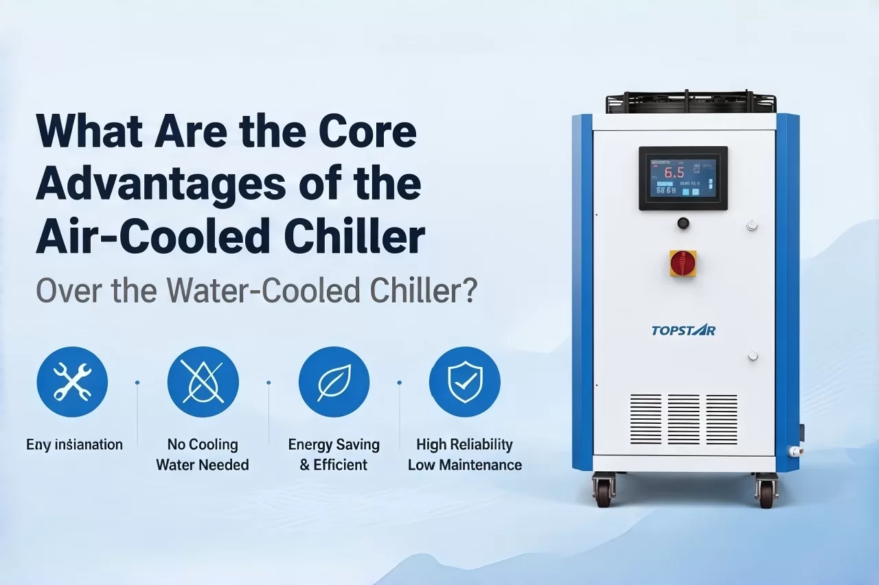 What Are the Core Advantages of the Air-Cooled Chiller Over the Water-Cooled Chiller