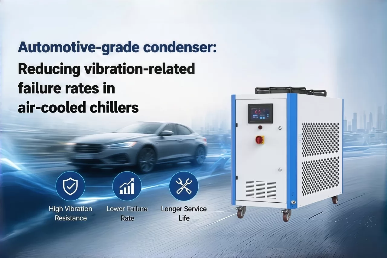Automotive-grade condenser air-cooled chillers