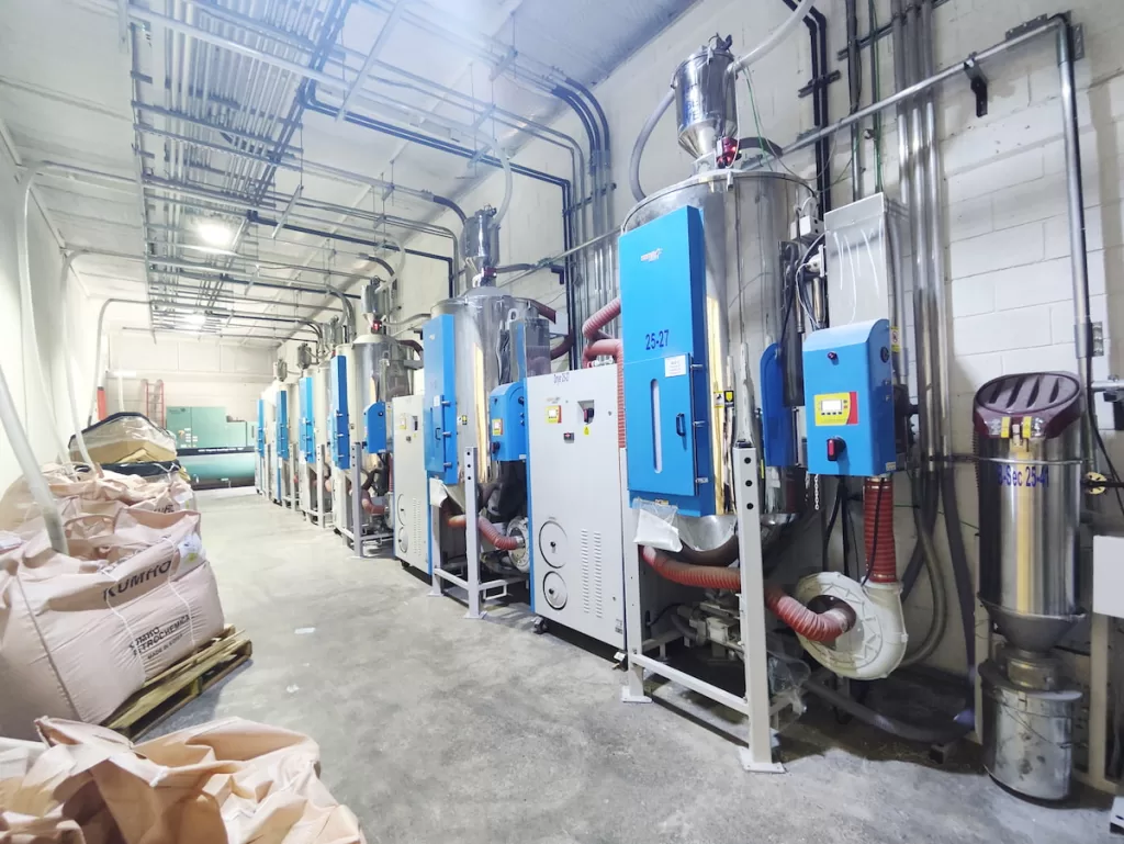 High-Precision Metering and Dehumidification Drying