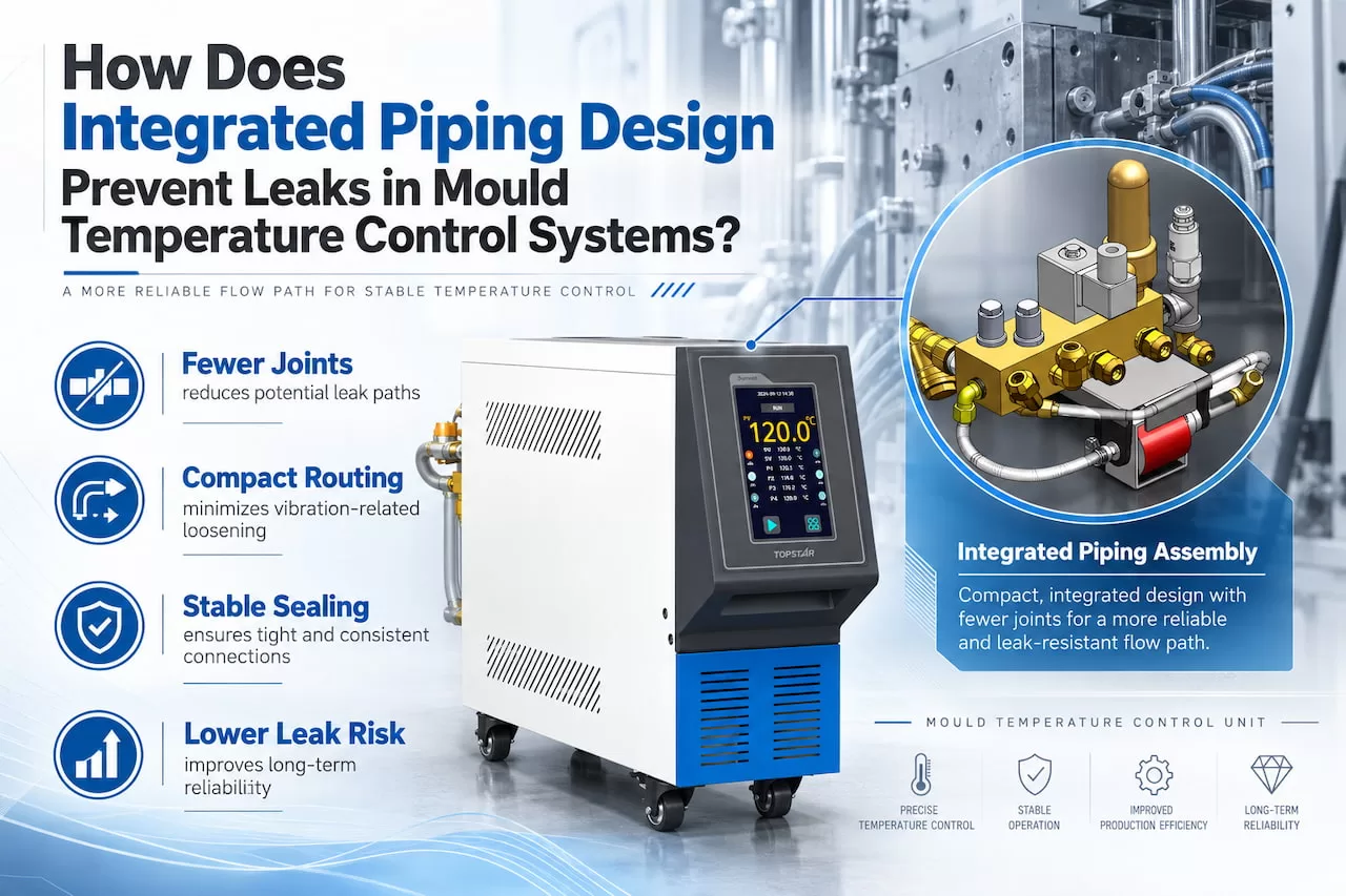 How Does Integrated Piping Design Prevent Leaks in Mould Temperature Control Systems