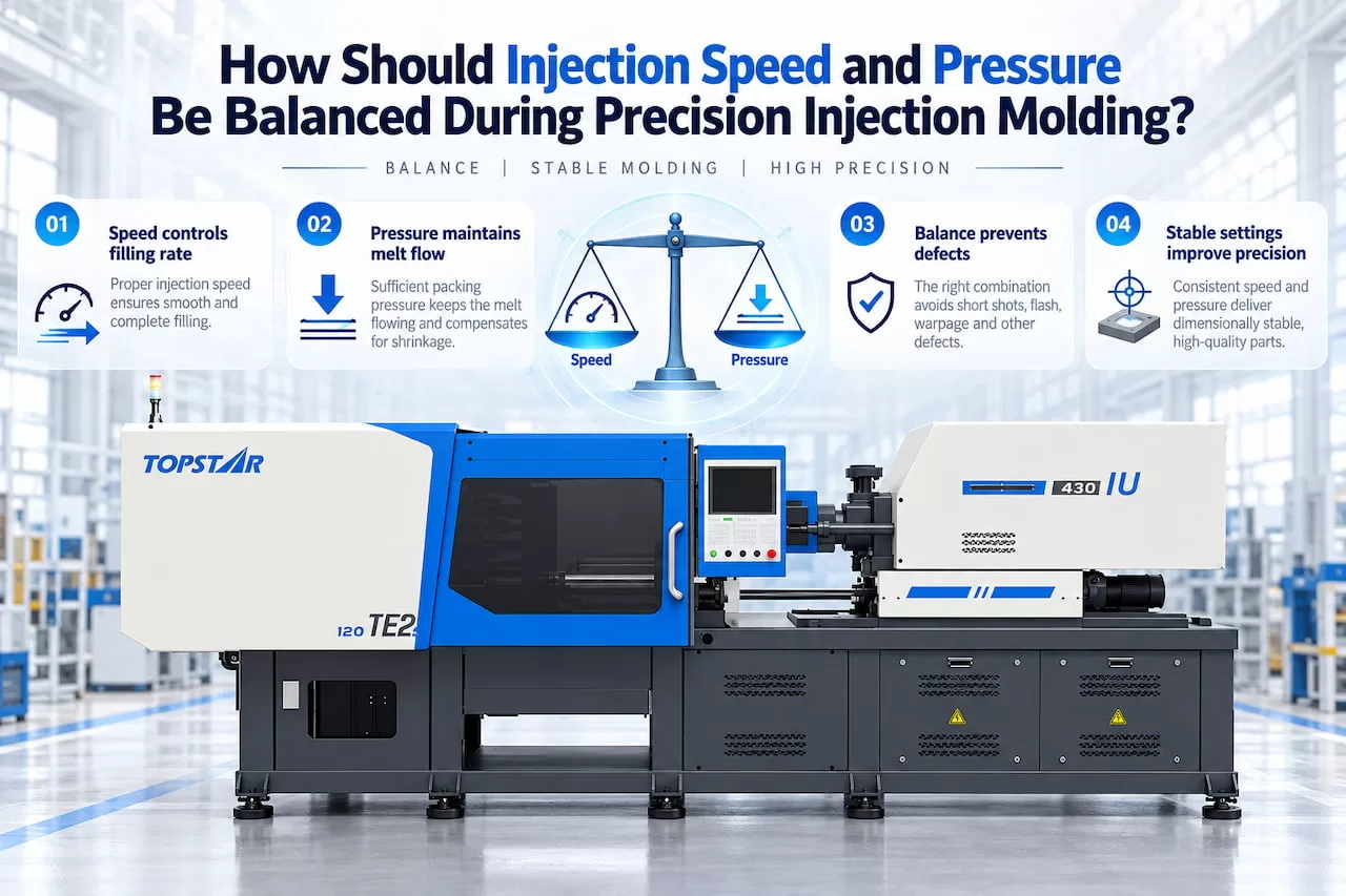 How Should Injection Speed and Pressure Be Balanced During Precision Injection Molding