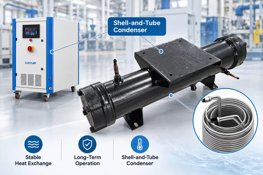 Shell-and-Tube Condensers Enable Long-Term, Stable Operation of Water-Cooled Chillers