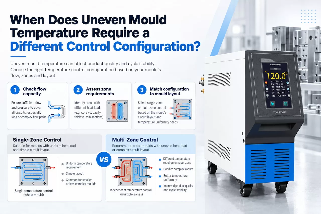When Does Uneven Mould Temperature Require a Different Control Configuration